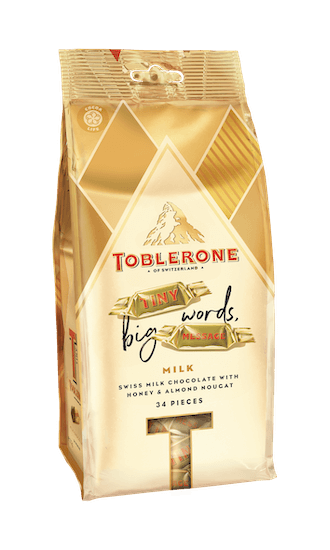 Rappel Consommateur - Détail TOBLERONE CHOCOLAT AU LAIT 4x100g Mondelez