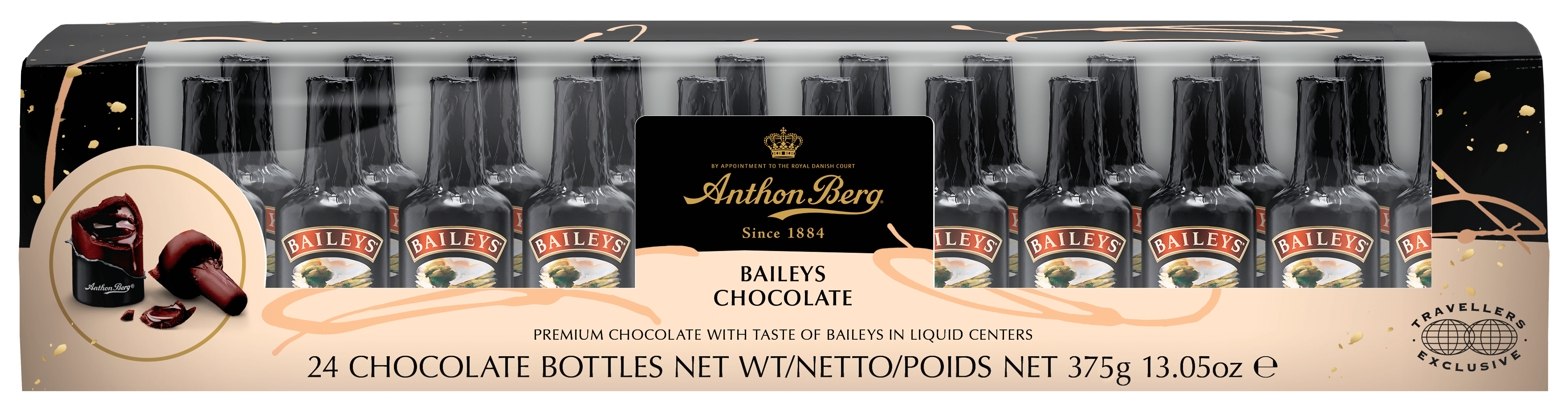 Anthon Berg launches Baileys Irish Cream chocolate bottles : The