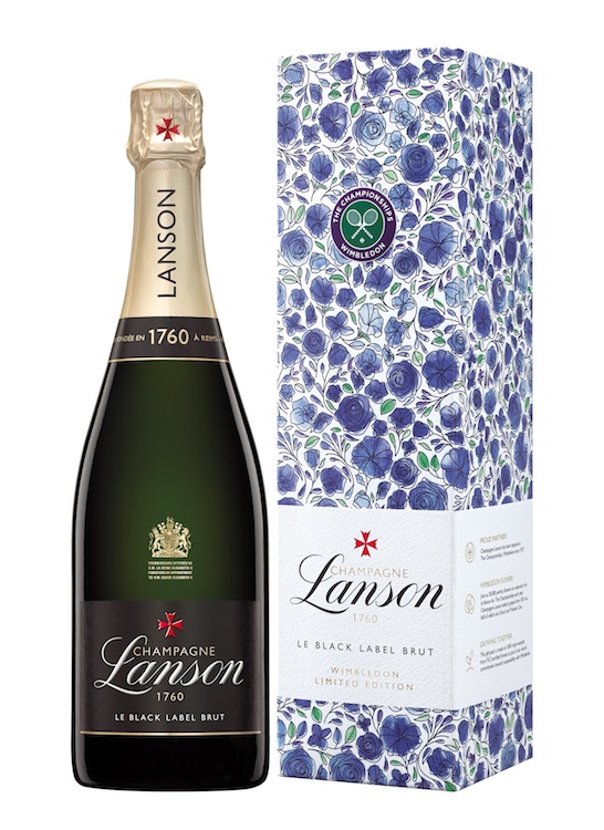 Champagne Lanson releases Wimbledon themed limited-edition gift boxes