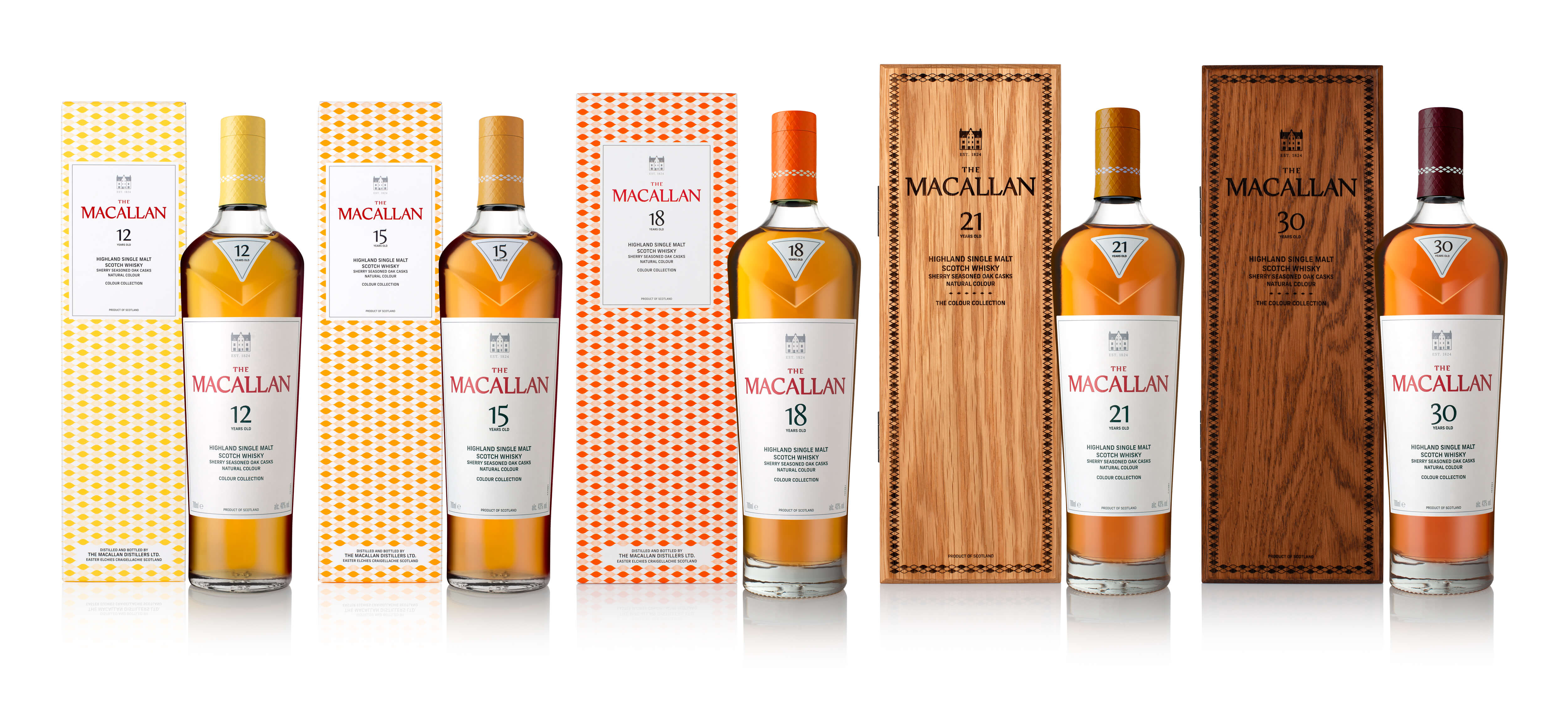 The Macallan releases GTR exclusive Colour Collection The Macallan releases GTR exclusive Colour Collection